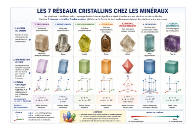 Les réseaux cristallins